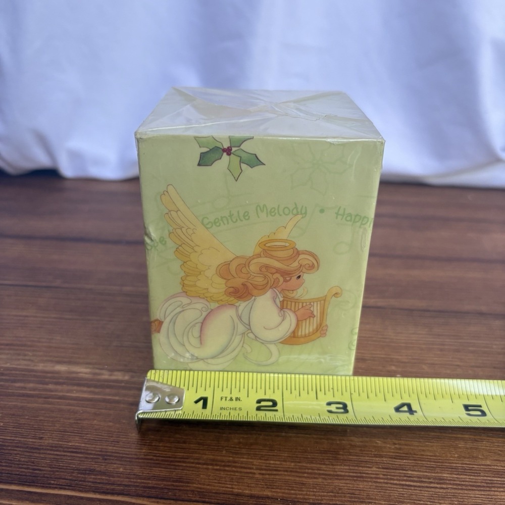 Vintage Precious Moments Christmas Angel Candle Sealed Holiday Collectible - Picture 10 of 10